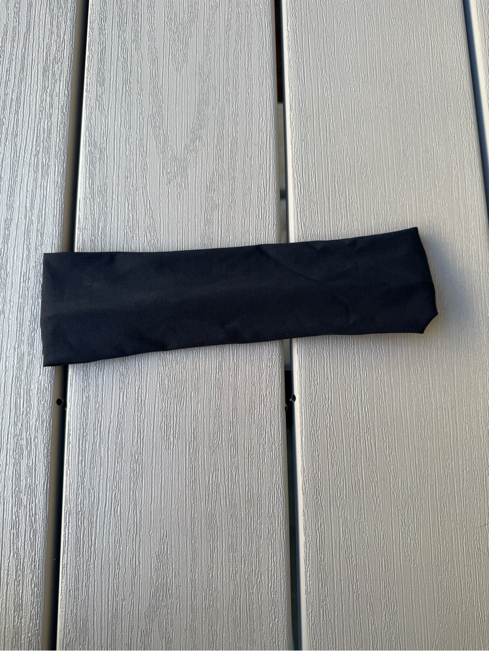 Athleta Black Twist Front Stretch Headband One Size Yoga Workout Running